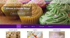 Desktop Screenshot of cupcakebazaar.co.uk